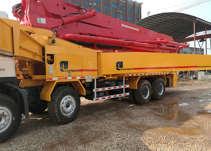 140m3/H 600L Barrel Beton Pump , Volvo Concrete Pump Heavy Duty Germany