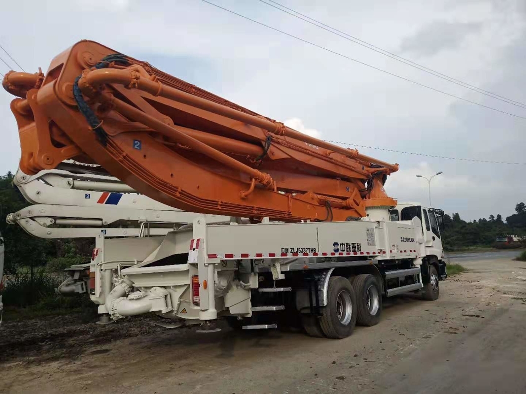 Heavy Duty 300KW Beton Pump , 47m Concrete Pump ZLJ5335THB 2010 Year