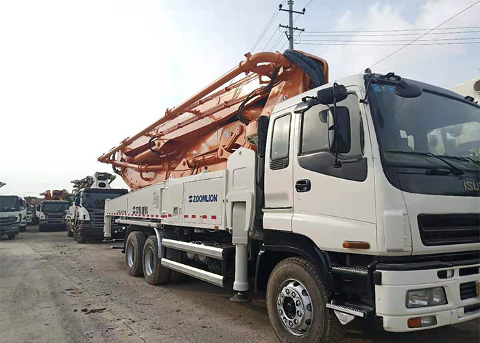 Heavy Duty 300KW Beton Pump , 47m Concrete Pump ZLJ5335THB 2010 Year