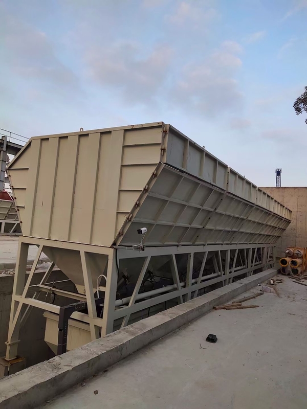 60m3 150Kw Portable Concrete Batch Plant Advanced Electrical 60m3/H