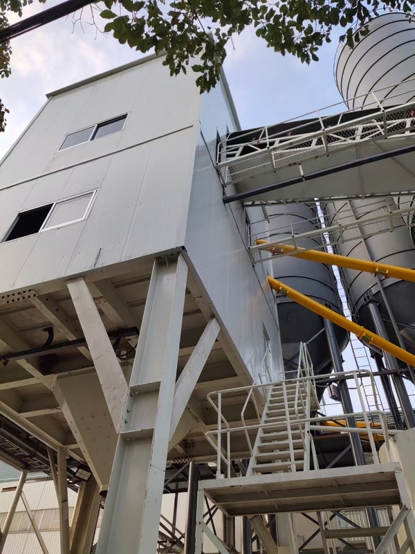 60m3 150Kw Portable Concrete Batch Plant Advanced Electrical 60m3/H