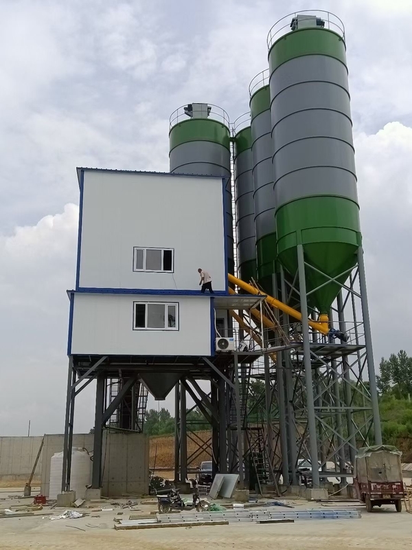 30Kw Advanced HAS35 Concrete Batching Plant Fully Automatic