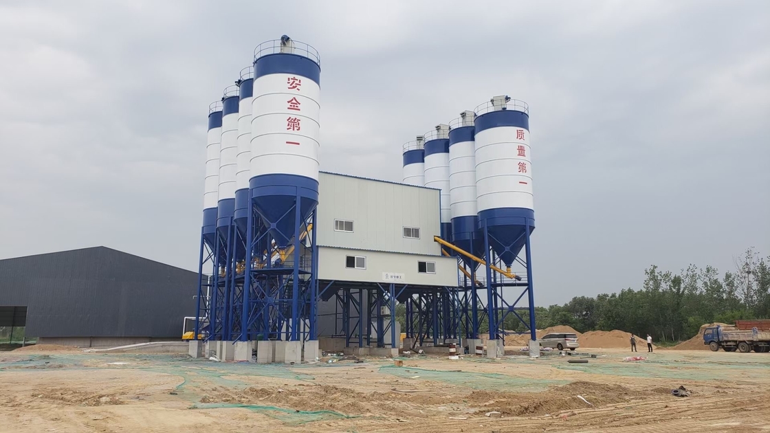 215kw Portable Concrete Plant