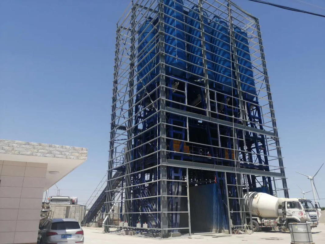 HZS25 150m3/H 35Kw Concrete Batching And Mixing Plant HZS Series