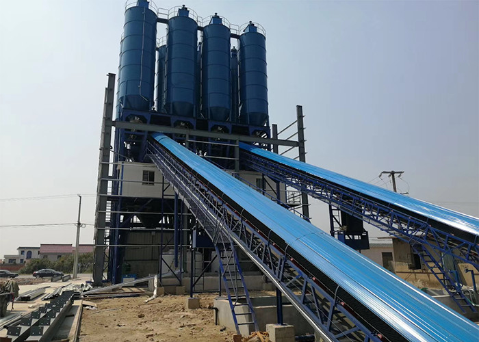 HZS25 150m3/H 35Kw Concrete Batching And Mixing Plant HZS Series