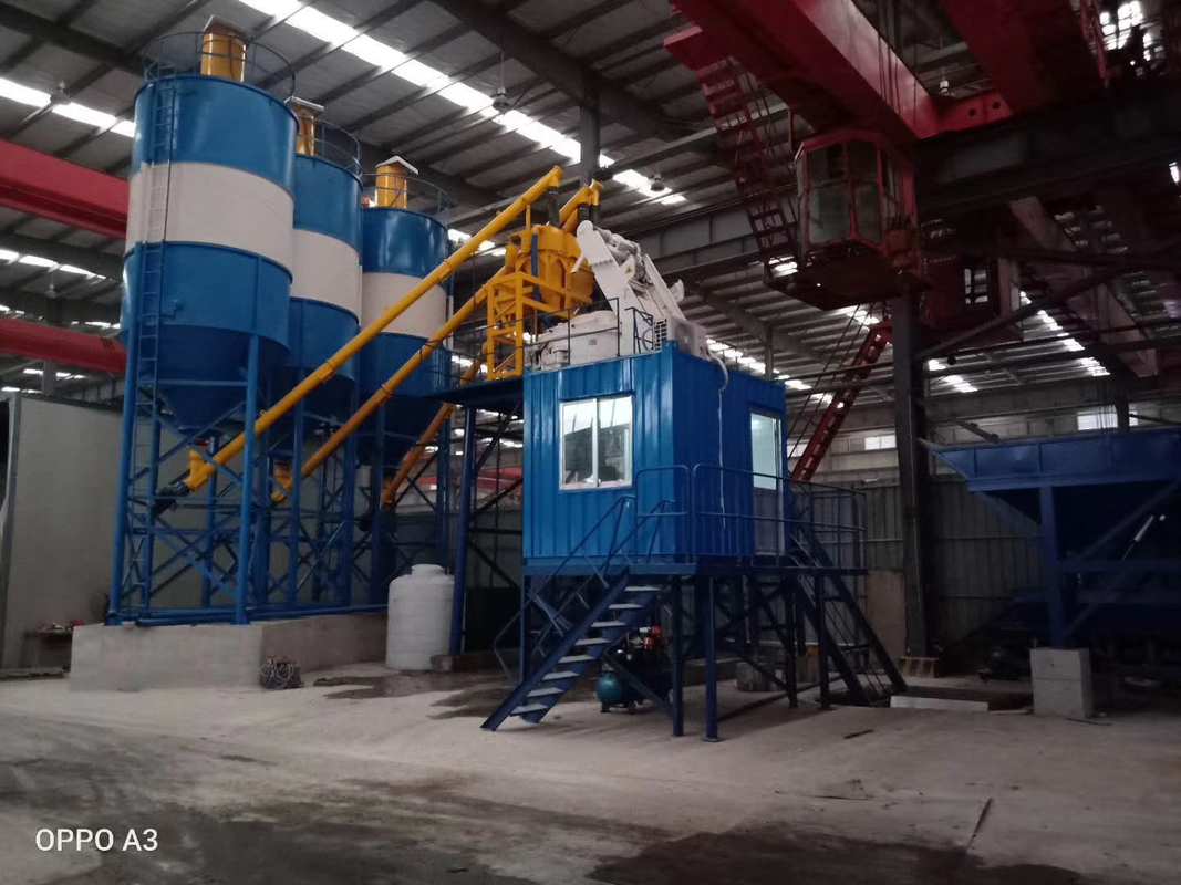 HZS75 75M3 Concrete Batching Plant Mobile Electric Automatic