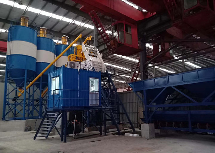 HZS75 75M3 Concrete Batching Plant Mobile Electric Automatic