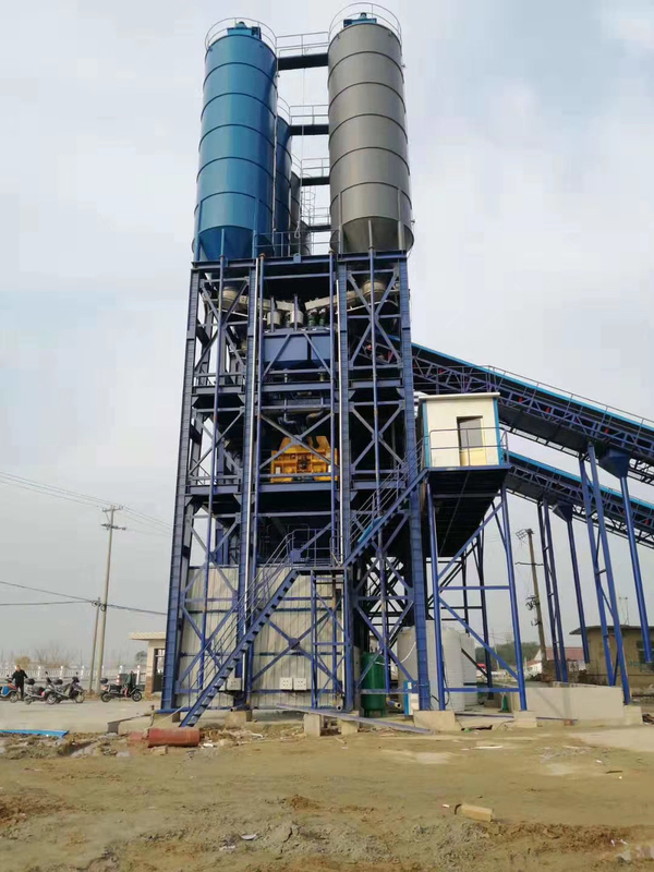HZS90 90m3/H Concrete Mixing Plant Ready Mixed High Efficiency