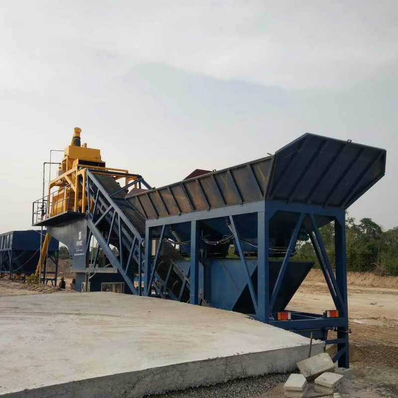 120m3/H HZS120 215KW Concrete Batching Plant , Ready Mix Batching Plant New Condition
