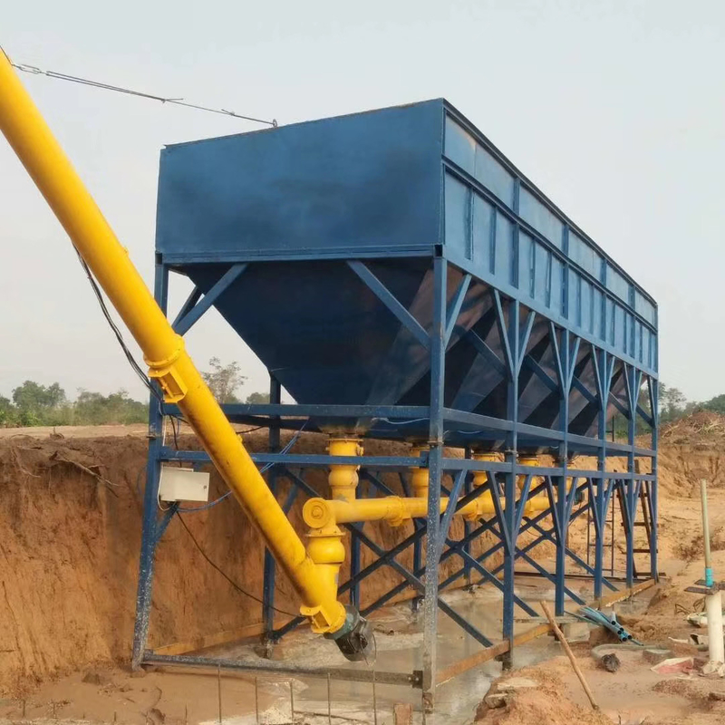 120m3/H HZS120 215KW Concrete Batching Plant , Ready Mix Batching Plant New Condition