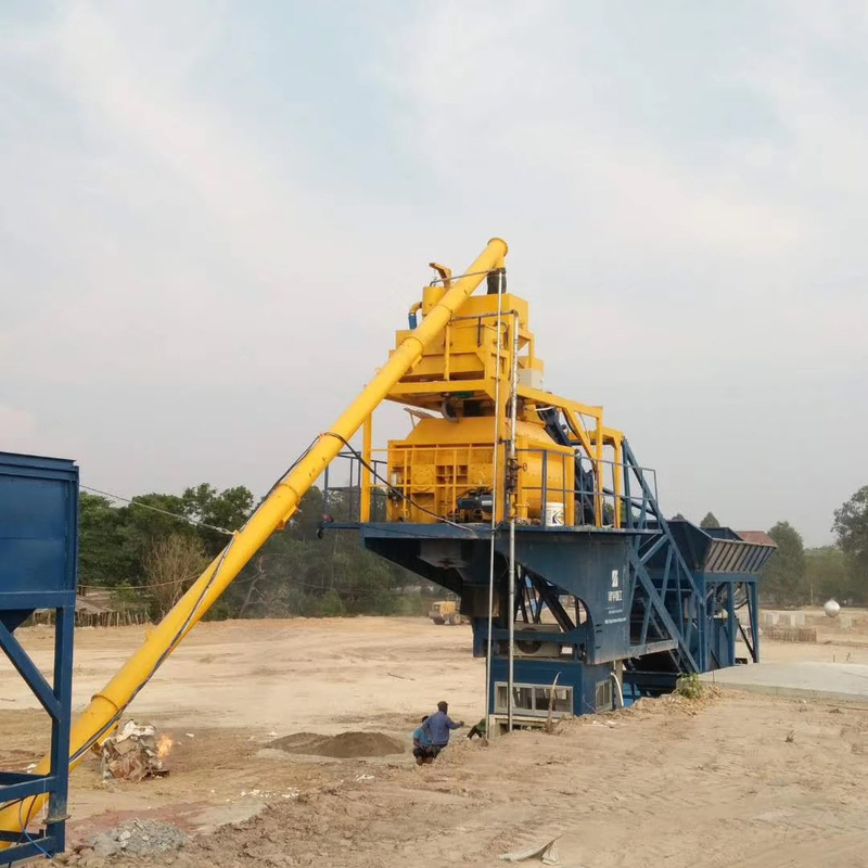 120m3/H HZS120 215KW Concrete Batching Plant , Ready Mix Batching Plant New Condition