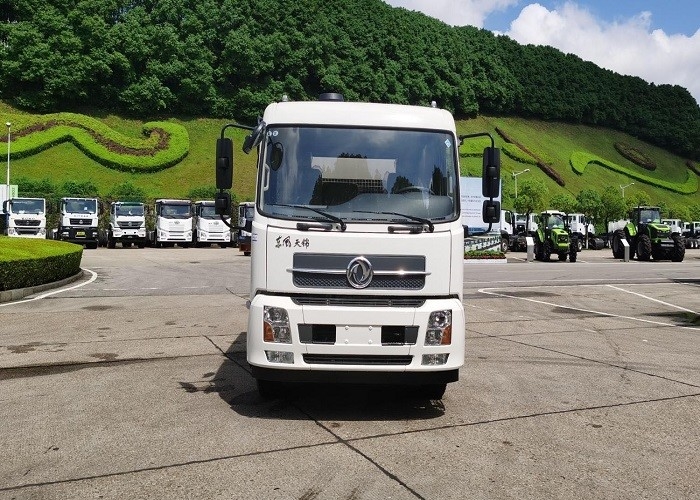 White/Green 100cbm/H New Concrete Pump Truck Euro 5 Emission For Construction
