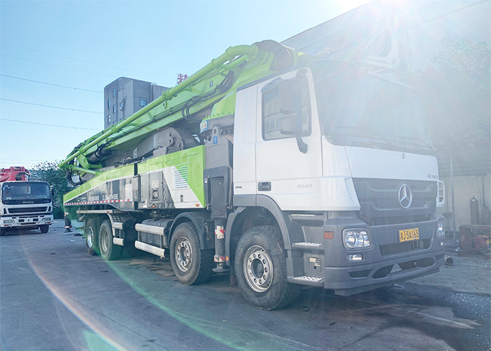 Zoomlion Renewed Beton Pumping Truck Mercedes Benz 6 Boom Section 60M