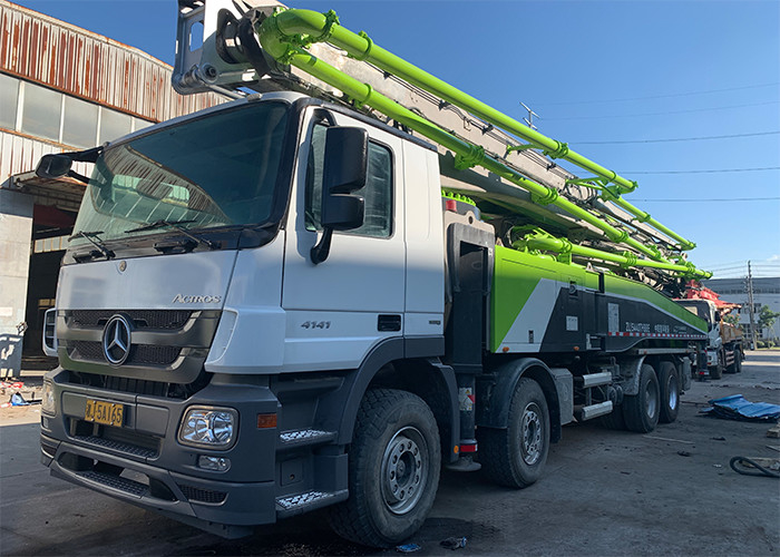 Zoomlion Renewed Beton Pumping Truck Mercedes Benz 6 Boom Section 60M