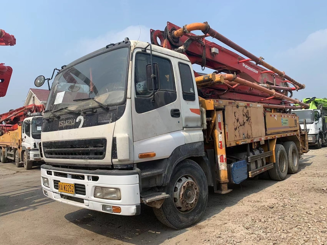 Putzmeister Used Concrete Pumping Isuzu Truck Remanufactured 42m