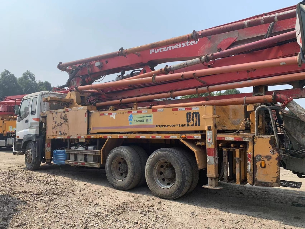 Putzmeister Used Concrete Pumping Isuzu Truck Remanufactured 42m
