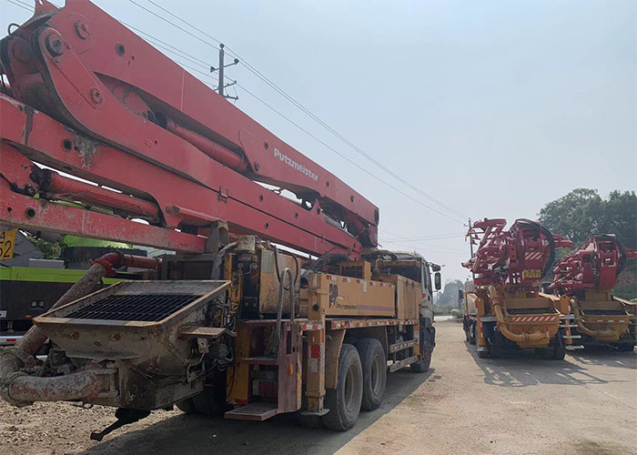 Putzmeister Used Concrete Pumping Isuzu Truck Remanufactured 42m