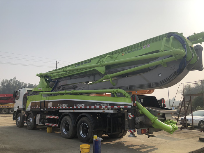 52M Used Concrete Pump Truck Refurbishment Machine