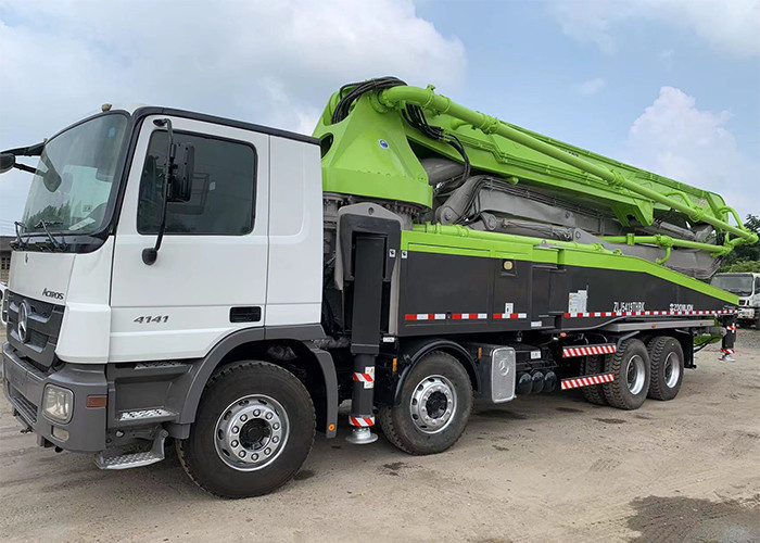 Zoomlion Renewed Beton Pump 52M Second Hand Truck Actros 4141 Concrete Pumping