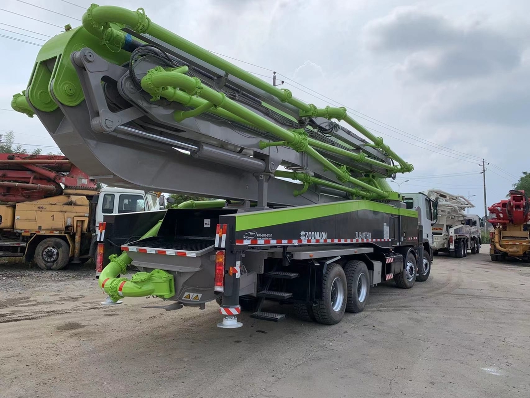 Remanufactured Used Concrete Pump Truck 52m 180M3/H For Zoomlion Beton Actros