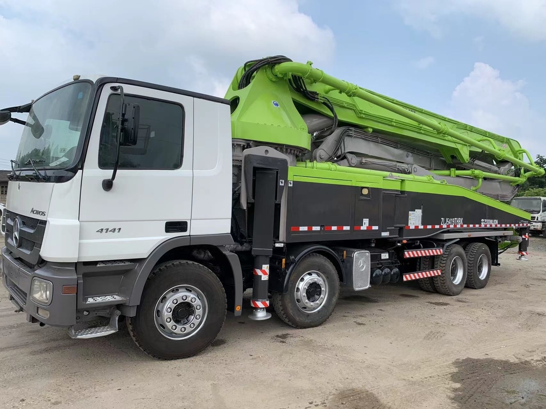 Remanufactured Used Concrete Pump Truck 52m 180M3/H For Zoomlion Beton Actros