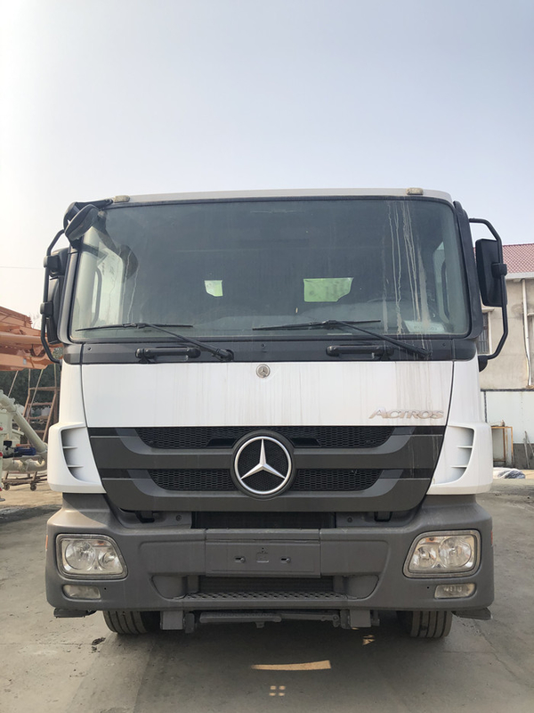 Benz X Leg Renewed Beton Pump Used Concrete Pump Truck 56 Meter For Construction