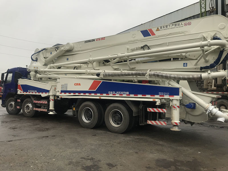 Zoomlion Refurbished Used Concrete Pump Truck Volvo Chassis FM400