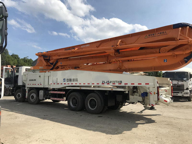 Cifa Machinery Concrete Renewed Concrete Pumping Truck 52m 180m3/H 300KW