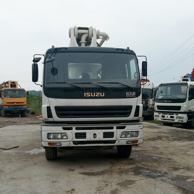 Refurshbished Zoomlion 4RZ Second Hand Truck Isuzu Chassis 37m 120m3/H