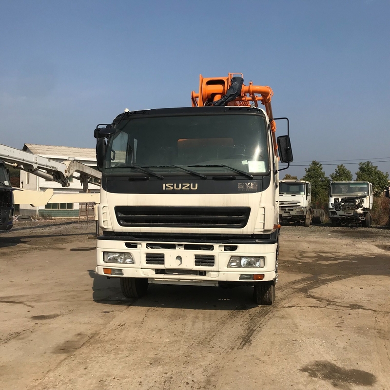 8*4 Zoomlion Concrete Pump Truck Renewed Beton Pump Isuzu Chassis 50m 160m3/H