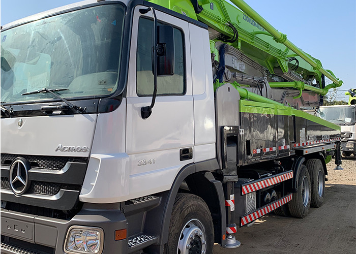 Second Hand Truck Mounted Concrete Pump Beton Pumping Machine 47m