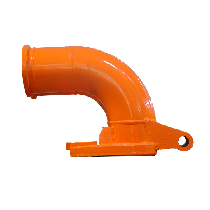 Twin Wall Zoomlion Spare Parts Concrete Pump Hinge Bend Pipe Elbow
