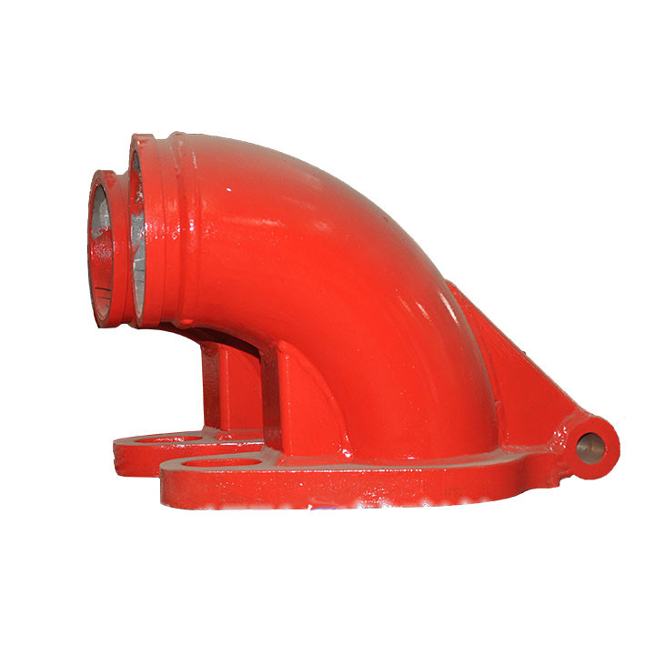 Twin Wall Zoomlion Spare Parts Concrete Pump Hinge Bend Pipe Elbow