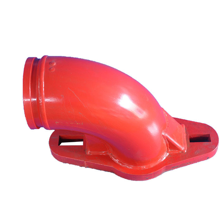 Twin Wall Zoomlion Spare Parts Concrete Pump Hinge Bend Pipe Elbow
