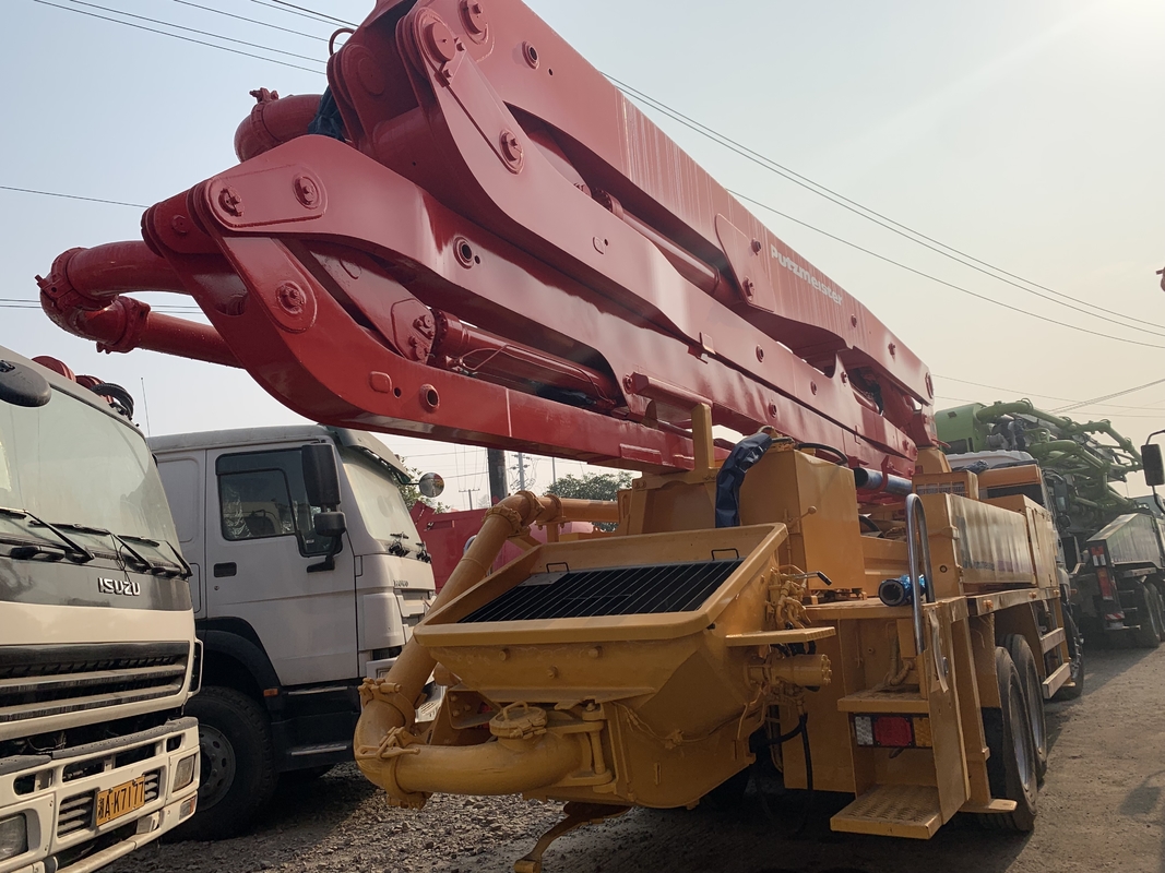 Putzmeister 140m3/H 50m Boom Concrete Truck Heavy Duty With 5 Boom Section