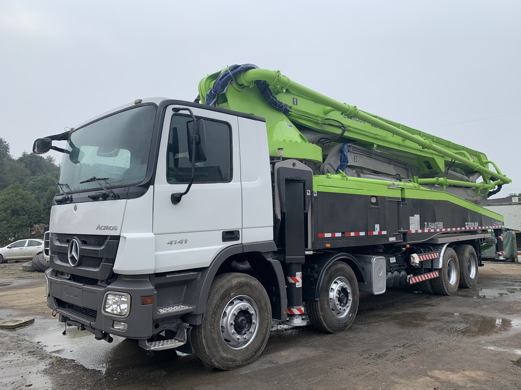 Used Zoomlion 180m3/H Concrete Pump Truck With 6 Boom Section