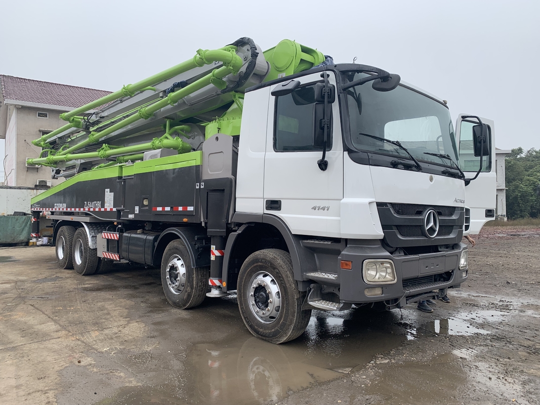 Used Zoomlion 180m3/H Concrete Pump Truck With 6 Boom Section