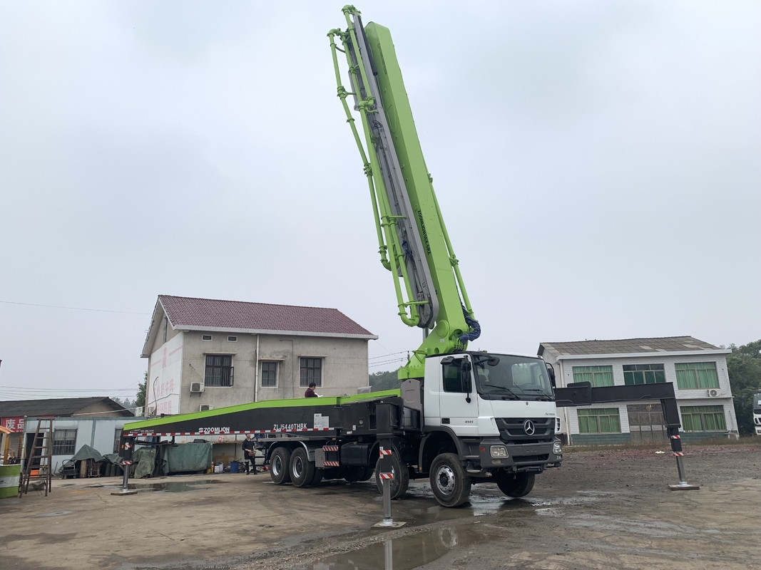 180m3/H 56m Boom Zoomlion Used Concrete Pump Truck
