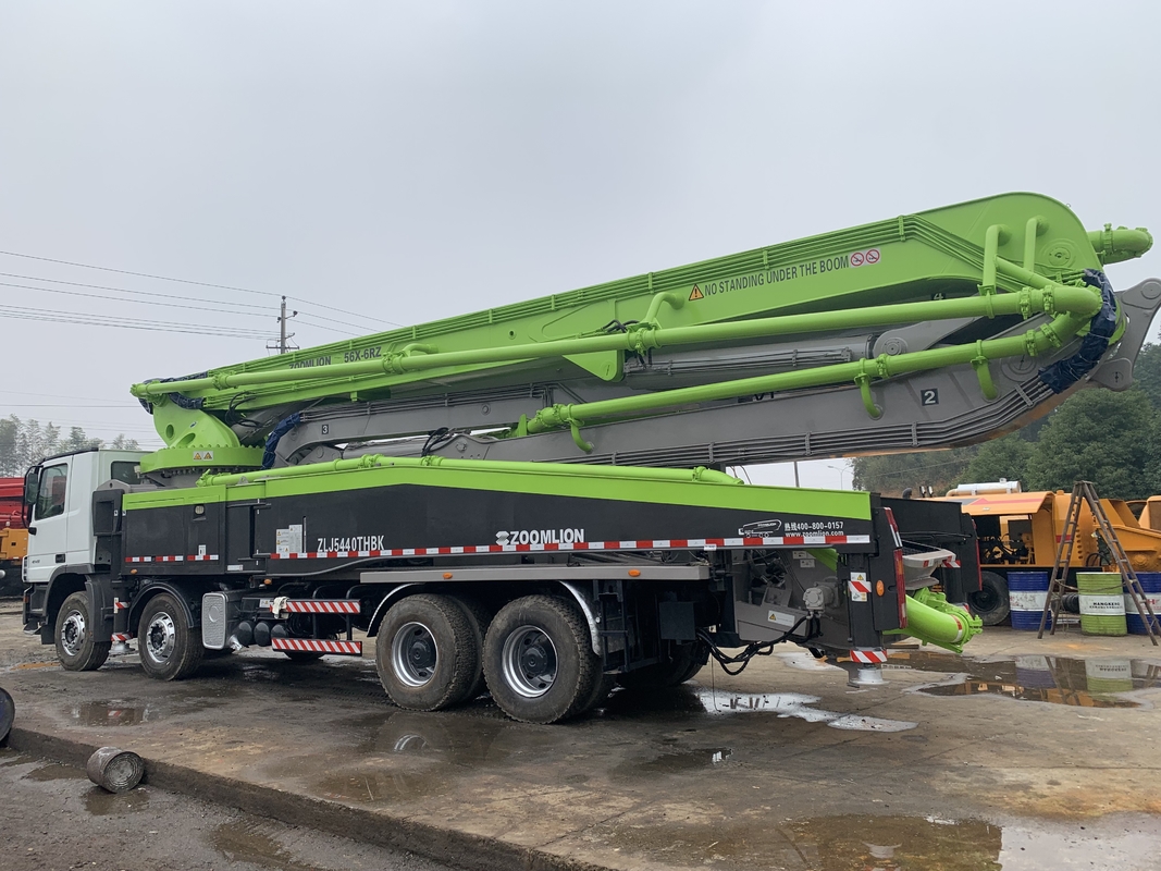 180m3/H 56m Boom Zoomlion Used Concrete Pump Truck