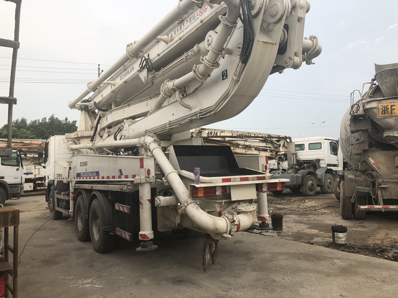 Actros 4141 40m Zoomlion Used Concrete Pump Truck