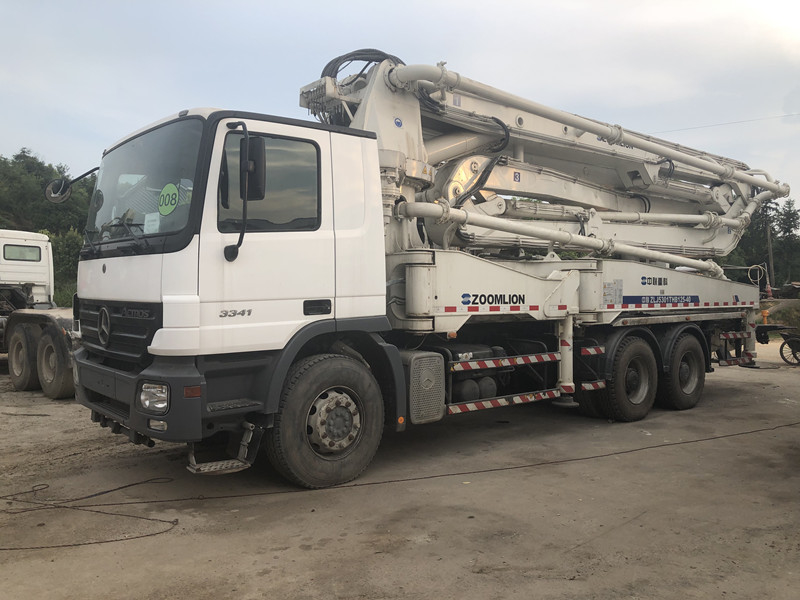 Actros 4141 40m Zoomlion Used Concrete Pump Truck