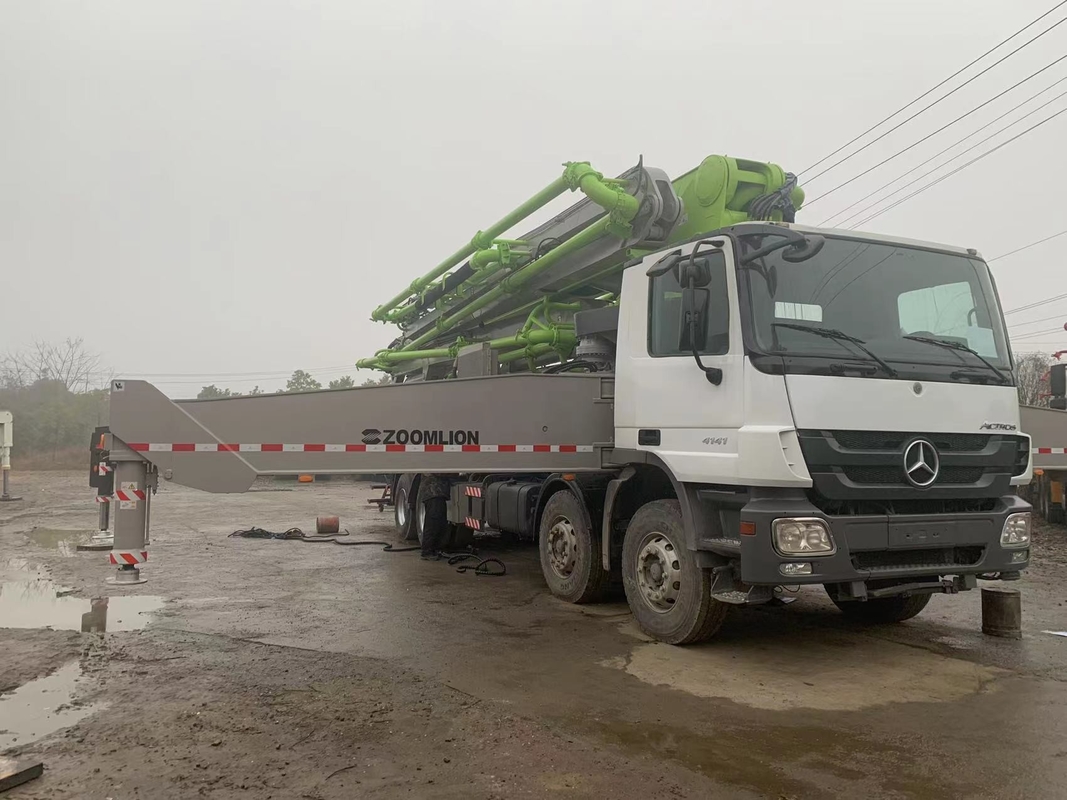 Zoomlion 63m ACTROS 4141 Used Truck Mounted Concrete Pump