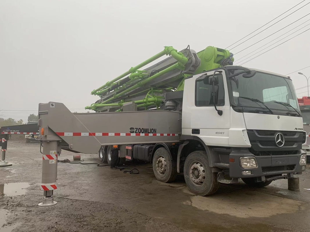 Zoomlion 63m ACTROS 4141 Used Truck Mounted Concrete Pump