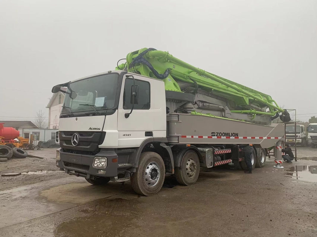 Zoomlion 63m ACTROS 4141 Used Truck Mounted Concrete Pump