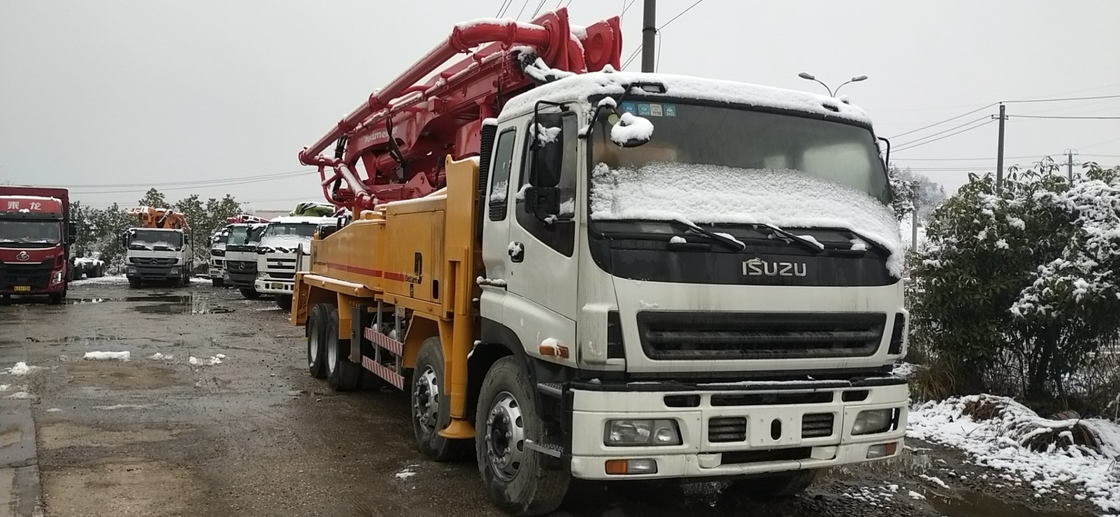 Putzmeister 42m Boom ISUZU Chassis Used Cement Truck