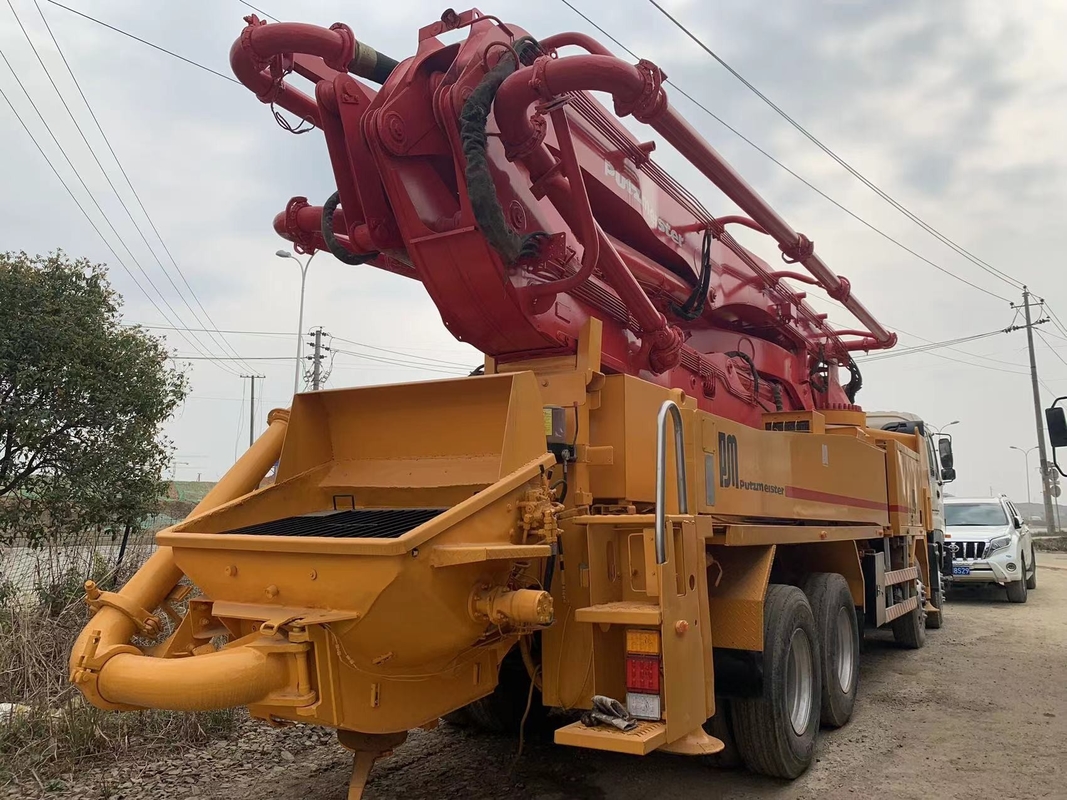 2012 Putzmeister 42m Used Concrete Pump Truck With Isuzu Chassis