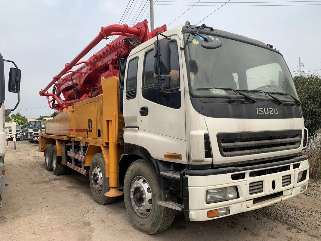 2012 Year Putzmeister 42m Used Cement Truck With Isuzu Chassis