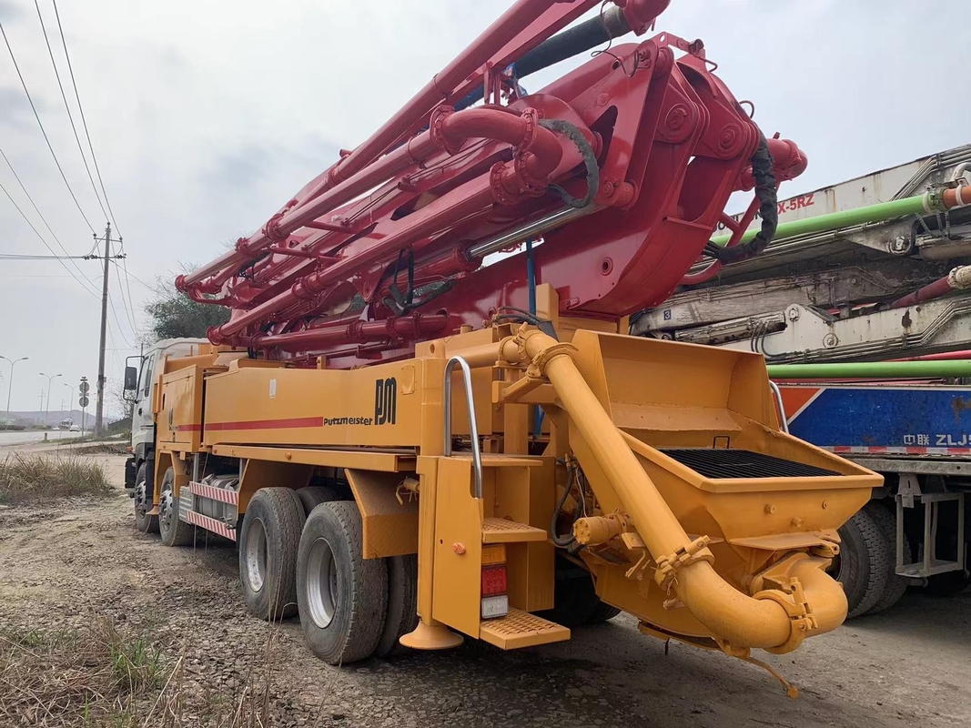 2012 Year Putzmeister 42m Used Cement Truck With Isuzu Chassis