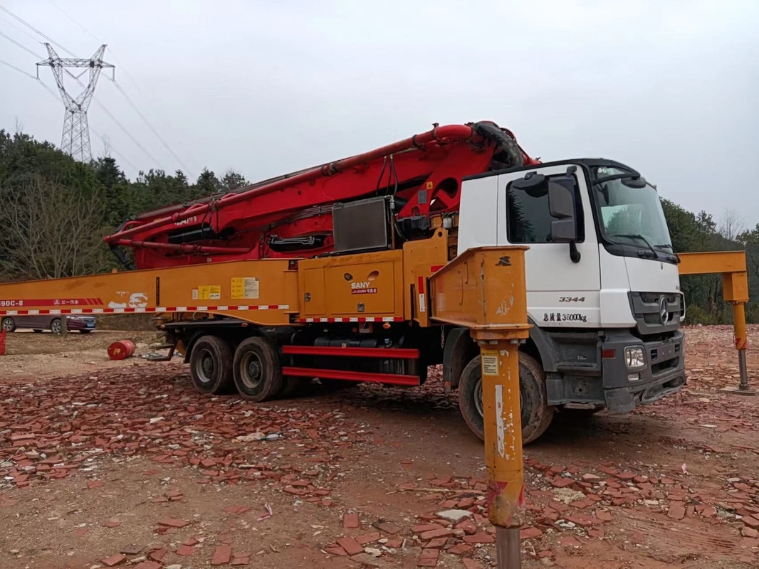 Second Hand 2018 Year 49m Sany Concrete Pump Truck