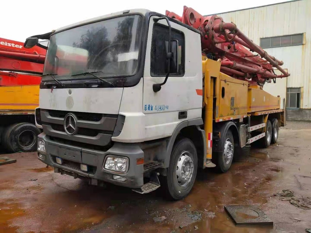 49m Used 2012 Putzmeister Pump Truck 331KW With Mercedes Benz Chassis